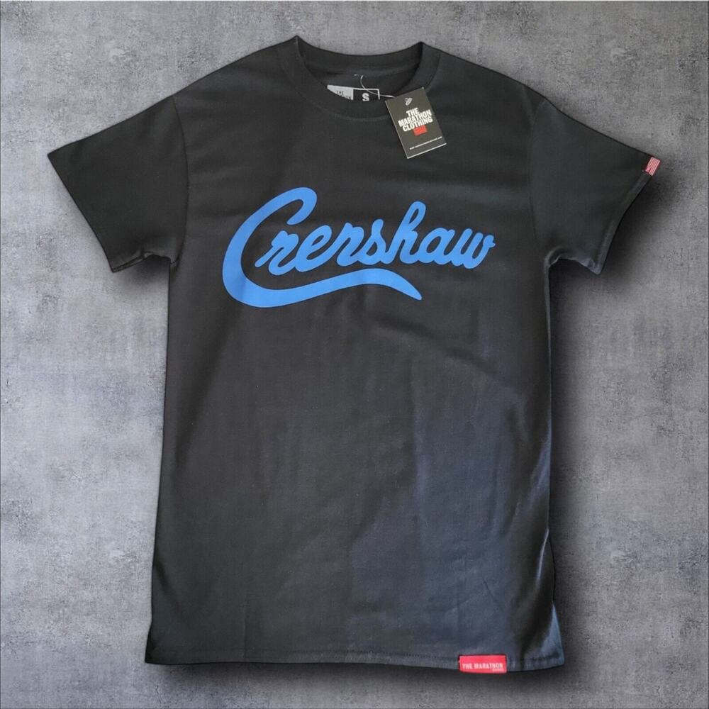 NWT The Marathon Clothing‎ Limited Edition Crenshaw Black Royal Men's Size S